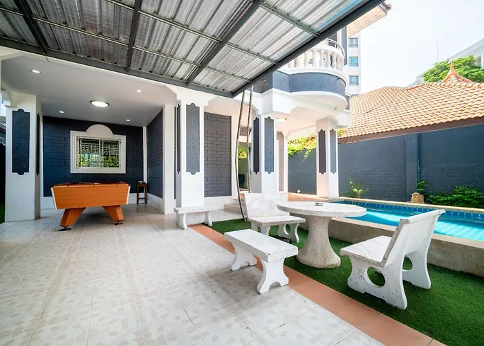 3Br Pool Villa Pattaya-Walking Street-Central-Beach
